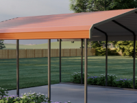 TOL  Carports 20x21 Premium style roof