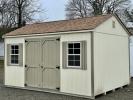 12 x 16 Peak Style Shed Side Entry