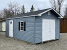 12 x 20 Peak Style Vinyl Shed Front Entry w/ loft