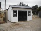 10'x14' Cottage Style Shed / Vertical Board & Batten Vinyl Siding 